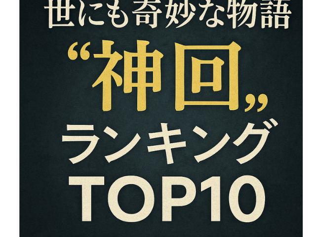 【2025年版】世にも奇妙な物語「神回」ランキングTOP10｜本当に怖い＆泣ける名作まとめ